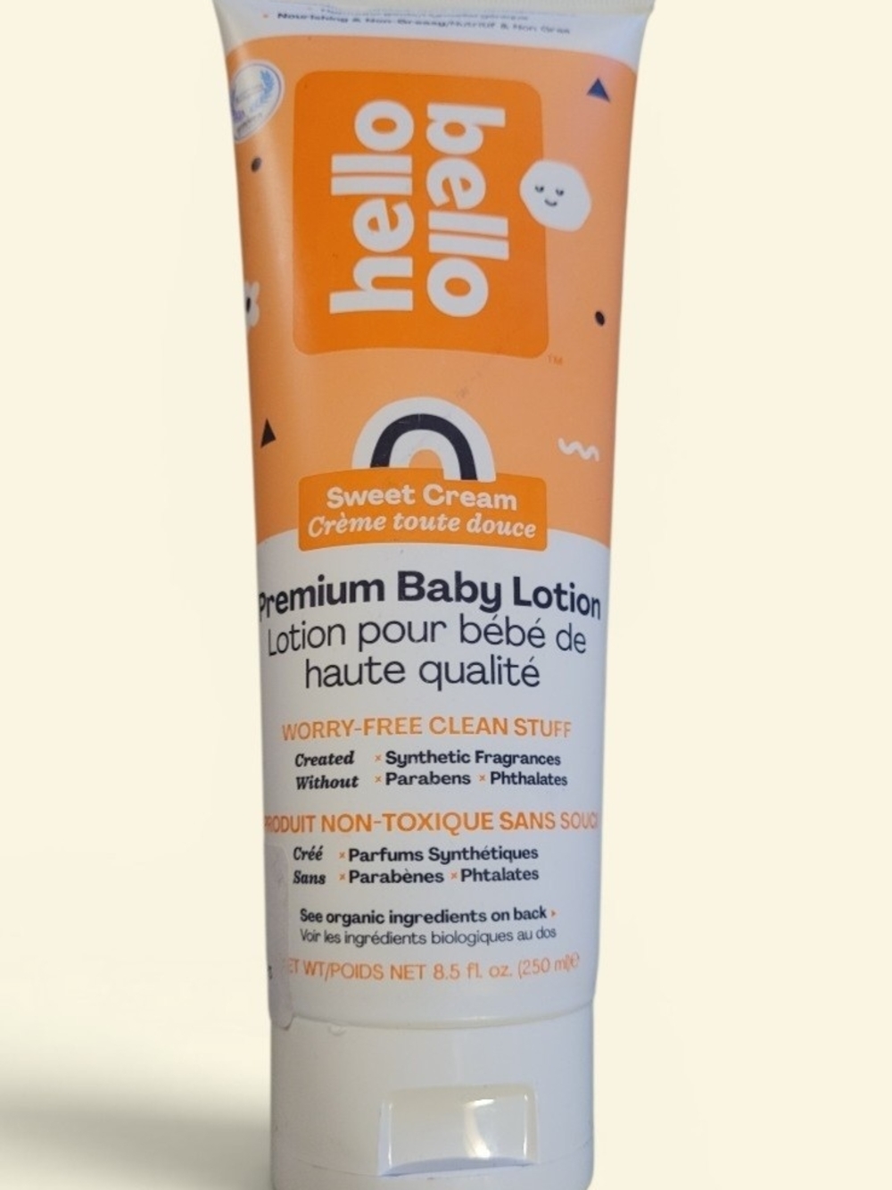 hello bello Sweet Cream Premium Baby Lotion - Peach/Orange